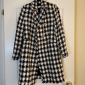 Zara checkered blazer